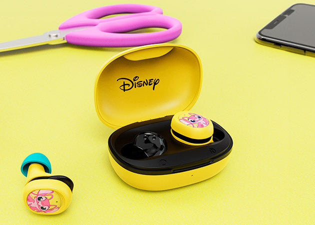 Auriculares Xtech XTH-D701ST-YL – True Wireless, Disney Stitch Yellow Edition