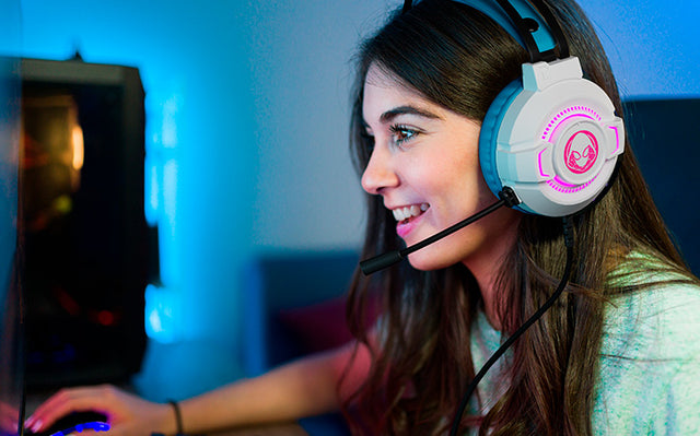 Auriculares Gaming Cableados Xtech Edición Ghost Spider
