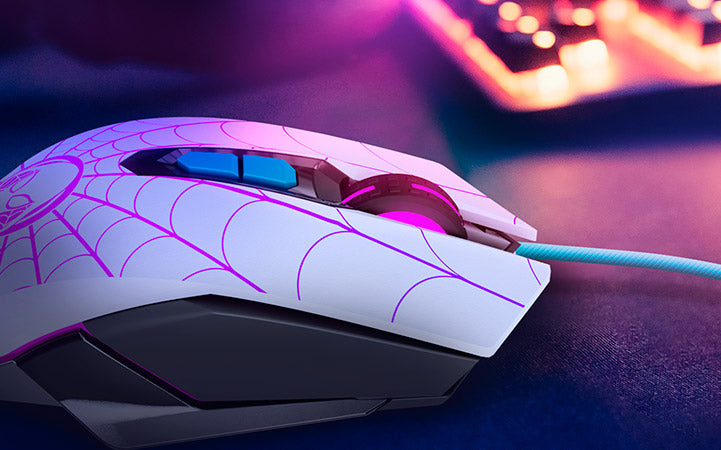 Ratón Gaming Cableado USB Xtech Edición Ghost Spider XTM-M520SM
