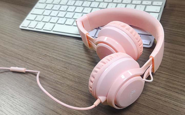 Auriculares Cableados para Niños Rosados Xtech XTH-355 Cutie