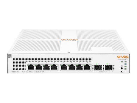 Switch Gestionado L2+ PoE+ 8 Puertos Gigabit 2 SFP 124W HPE Networking Instant On 1930