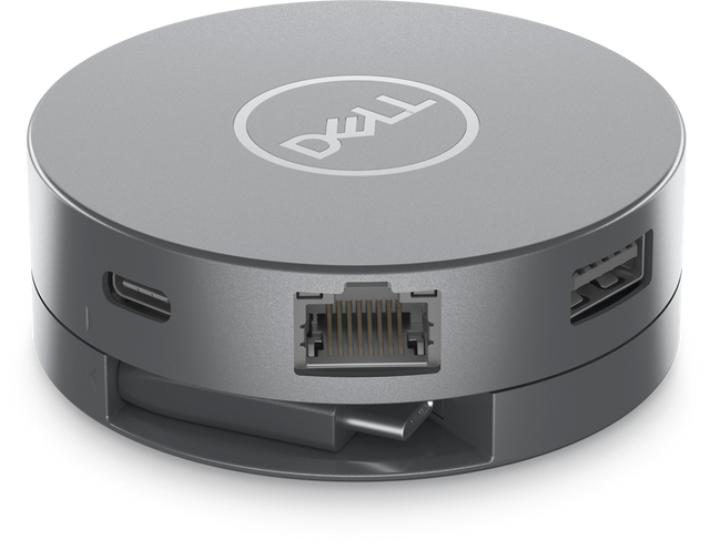 Adaptador Multipuerto Dell 6 en 1 USB-C a HDMI/DP/USB-C/Ethernet