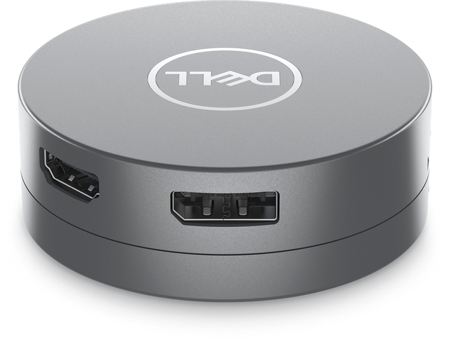 Adaptador Multipuerto Dell 6 en 1 USB-C a HDMI/DP/USB-C/Ethernet