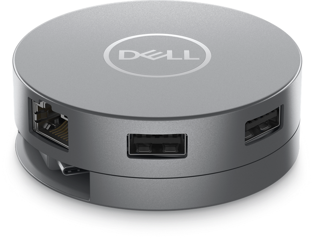 Adaptador Multipuerto Dell 6 en 1 USB-C a HDMI/DP/USB-C/Ethernet