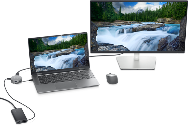 Adaptador Multipuerto Dell 6 en 1 USB-C a HDMI/DP/USB-C/Ethernet