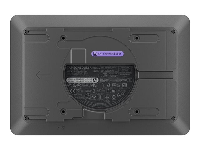 Panel de Programación para Salas de Reuniones Logitech Tap Scheduler Grafito