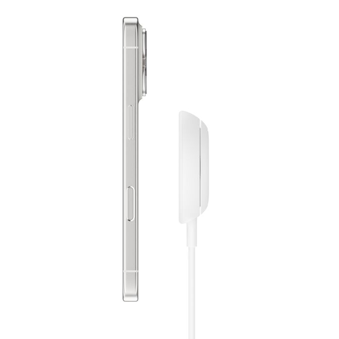 Cargador inalámbrico magnético con soporte – 25W Qi2 – Belkin WIA014ttWH