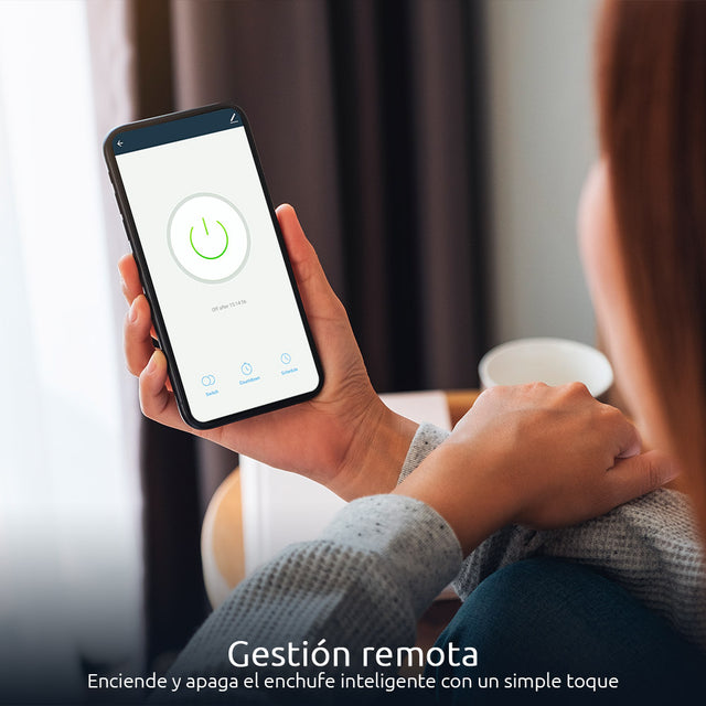 Tomacorriente de pared inteligente con puerto USB y conexión Wi-Fi Nexxt Solutions