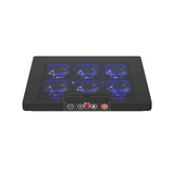 Base Refrigeradora Xtech Tuuli Gaming – 6 Ventiladores – XTA‑161  