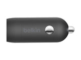 Cargador de Coche Belkin 30W Carga Rápida USB-C Negro