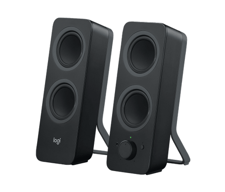 Bocinas – Logitech Z207 – 2.0 Estéreo – Bluetooth – Aux 3.5 mm – 10W Pico / 5W RMS – Negro (Z207)  