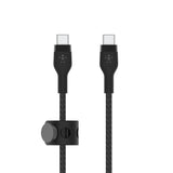 Cable Belkin BoostCharge Pro Flex – USB‑C a USB‑C – 2m – Negro