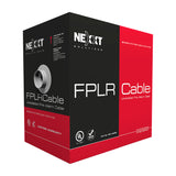 Cable de seguridad Nexxt NFC‑18URR – FPLR – 18 AWG – No blindado – PVC – Riser – RoHS