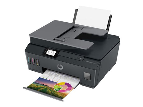 Impresora Multifuncional HP Smart Tank 530 – Wi-Fi Dual / Bluetooth / ADF / App HP Smart / Tintas GT53 y GT52
