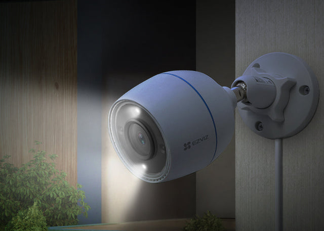 Cámara de vigilancia Wi‑Fi EZVIZ H3c Color – 1080p Full HD – Visión nocturna a color – Defensa activa – IA