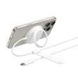 Cargador inalámbrico magnético con soporte – 25W Qi2 – Belkin WIA014ttWH  