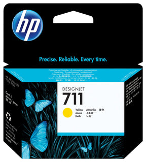 Cartucho de Tinta Amarillo HP 711 – Original – 29 ml – CZ132A