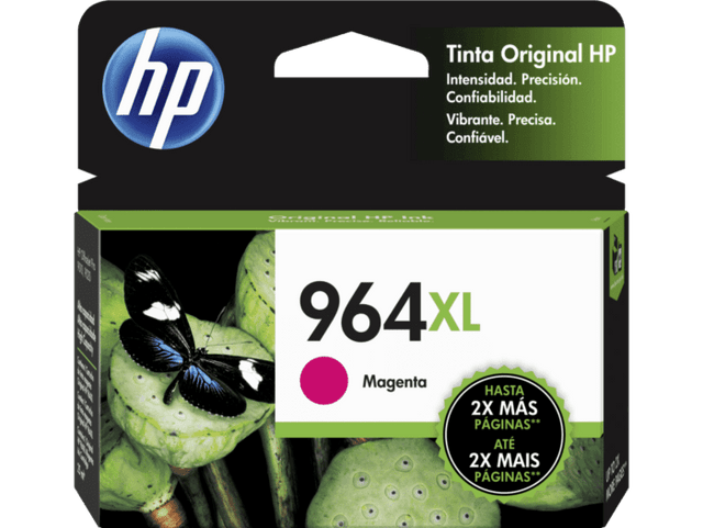 Cartucho de Tinta Magenta HP 964XL – Alto Rendimiento – 3JA55AL