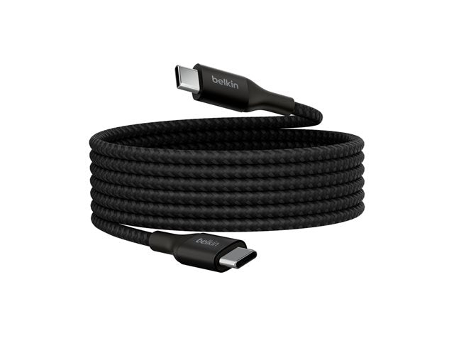 Cable USB-C a USB-C Belkin BoostCharge 2m 240W Negro