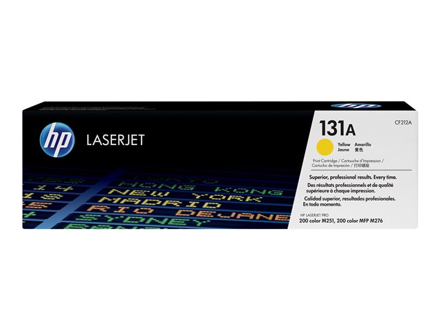 Cartucho de Toner Amarillo Original HP 131A LaserJet Pro Color