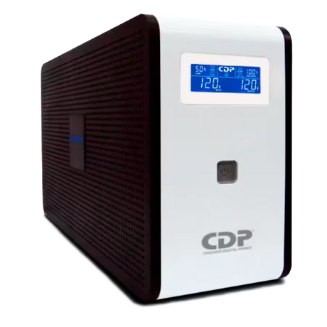 UPS CDP R-SMART2010 – 2000VA / 1200W – Pantalla LCD – 10 Tomas – Regulador de Voltaje (AVR)