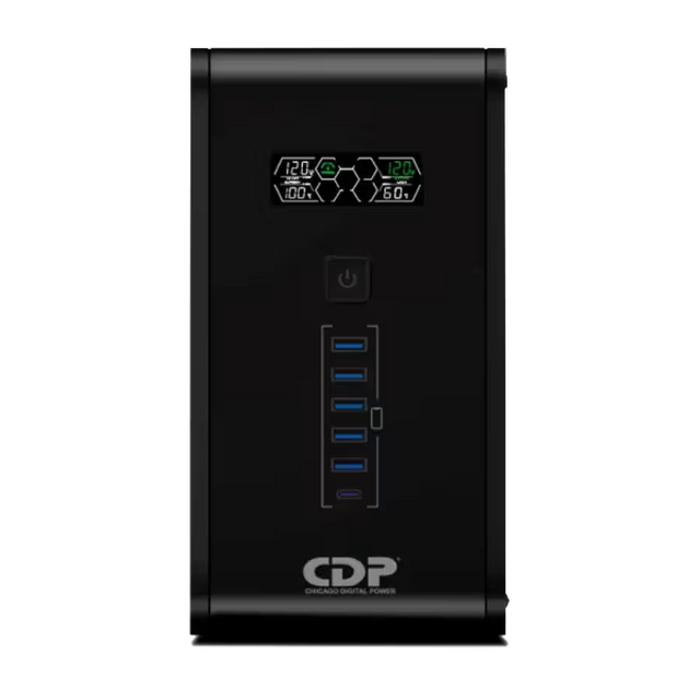 UPS CDP R-SMART1010 1000VA / 500W con Pantalla LCD