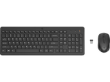 Combo inalámbrico – HP 330 – Teclado completo + Mouse óptico – 2.4 GHz – USB‑A – Negro (2V9E6AA)