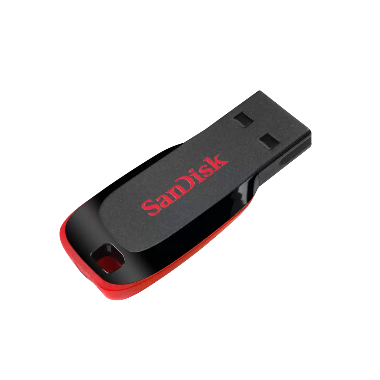 SanDisk Cruzer Blade – Unidad Flash USB 128GB, Negro/Rojo, SDCZ50-128G-B35