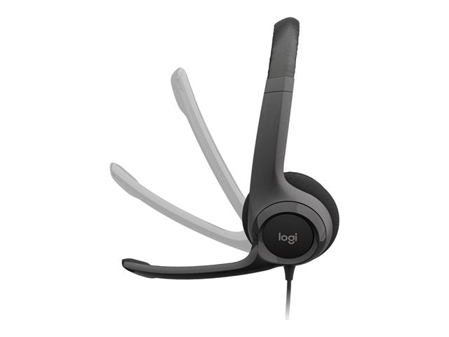 Auriculares Logitech H390 USB On-Ear con Micrófono y Supresión de Ruido