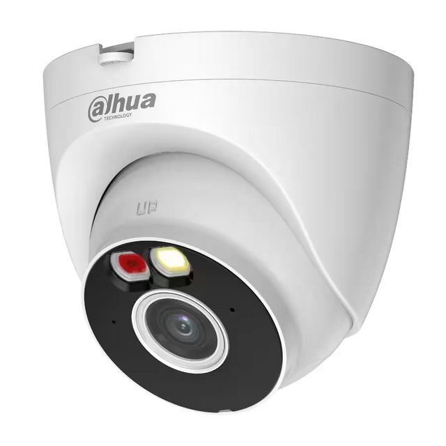 Cámara Dahua DH‑IPC‑T3AP‑PV‑0280B – 3MP – Wi‑Fi 6 – Disuasión Activa – IA Humano/Vehículo – Smart Dual Light – Audio Bidireccional – IP67