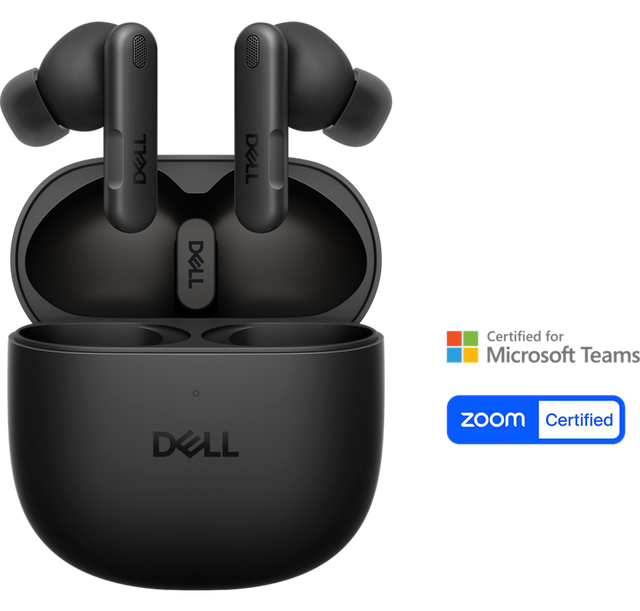 Auriculares Dell Pro Plus EB525 – Bluetooth – Micrófono integrado – Gris titanio – 3 años garantía