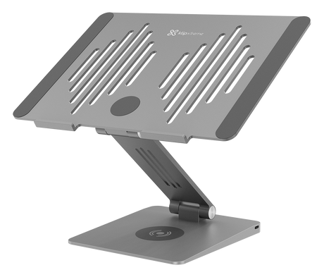 Estación de acoplamiento 9‑en‑1 con soporte para laptop y carga inalámbrica – Klip Xtreme DockStar KDA‑500