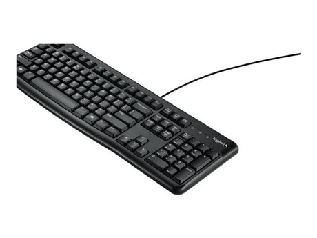 Teclado USB Inglés Logitech K120 Negro