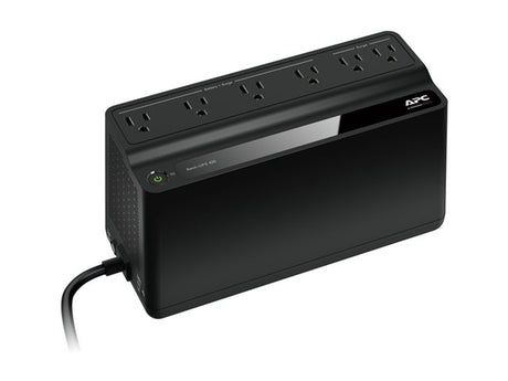 UPS APC Back-UPS BE425M, 425VA / 255W, 6 tomas, diseño compacto