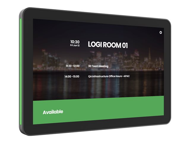 Panel de Programación para Salas de Reuniones Logitech Tap Scheduler Grafito