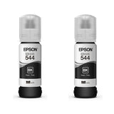 2 Pack de tintas originales EcoTank Epson Negro T544120‑2P