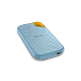 Disco Duro Externo SanDisk Extreme Portable V2 – SSD 2TB, USB 3.2 Gen 2, AES 256-bit, Celeste, SDSSDE61-2T00-G25B