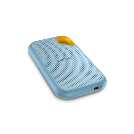 Disco Duro Externo SanDisk Extreme Portable V2 – SSD 2TB, USB 3.2 Gen 2, AES 256-bit, Celeste, SDSSDE61-2T00-G25B