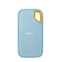 Disco Duro Externo SanDisk Extreme Portable V2 – SSD 2TB, USB 3.2 Gen 2, AES 256-bit, Celeste, SDSSDE61-2T00-G25B