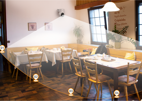 Cámara Wi‑Fi PT de 3MP con audio y visión fullcolor – IMOU Ranger Mini – IPC‑K2MN‑3H1W‑IMOU