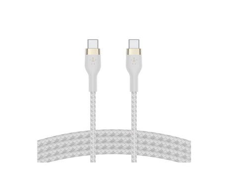 Cable USB-C a USB-C Belkin CAB011bt2MWH BoostCharge PRO Flex 2m Blanco