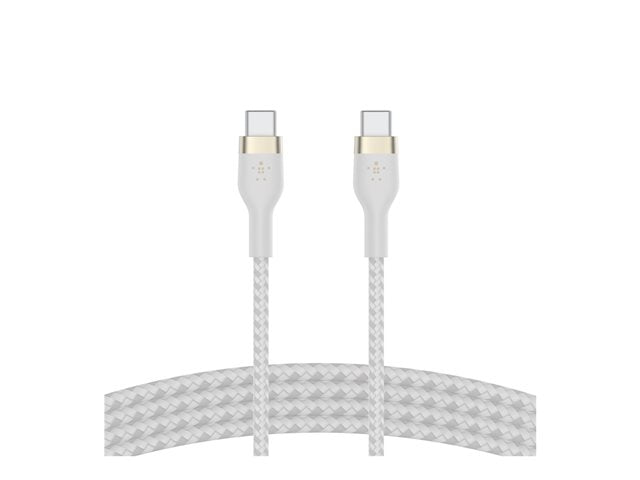 Cable USB-C a USB-C Belkin BoostCharge 2m Blanco