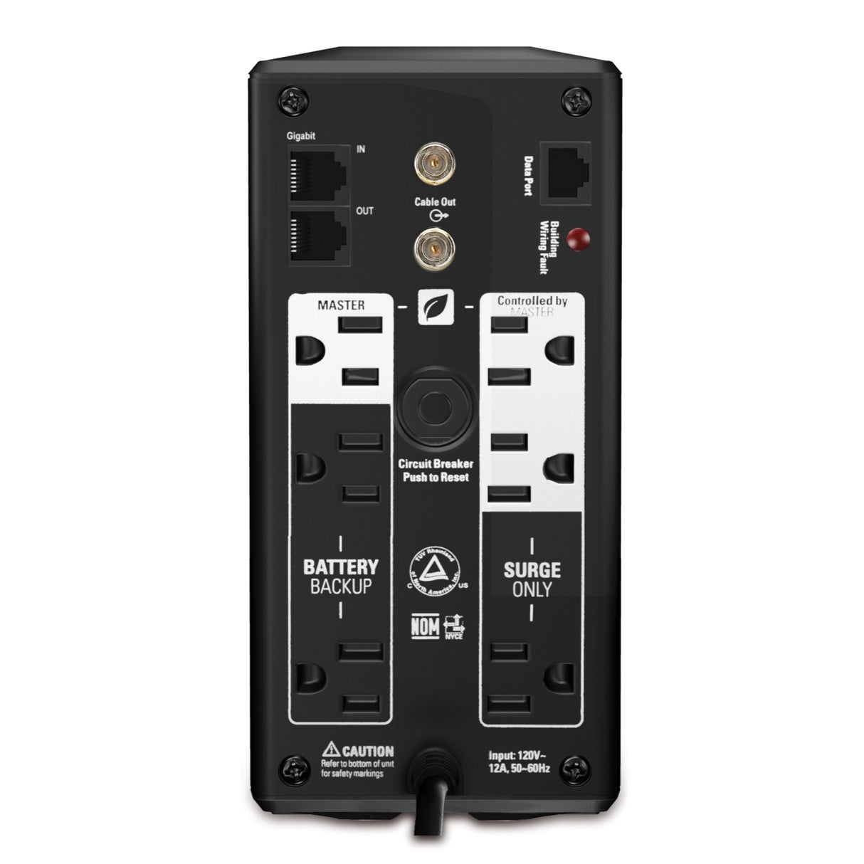 UPS APC Back-UPS RS LCD 700VA / 420W | 6 Tomas con AVR y Pantalla LCD – BR700G
