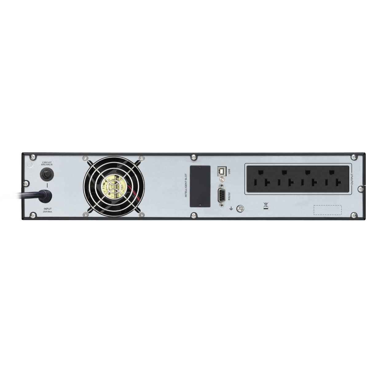 UPS APC Easy UPS SRV 2000VA | 1600W, Doble Conversión, Rack 2U, LCD, USB/RS-232 – SRV2KRARK