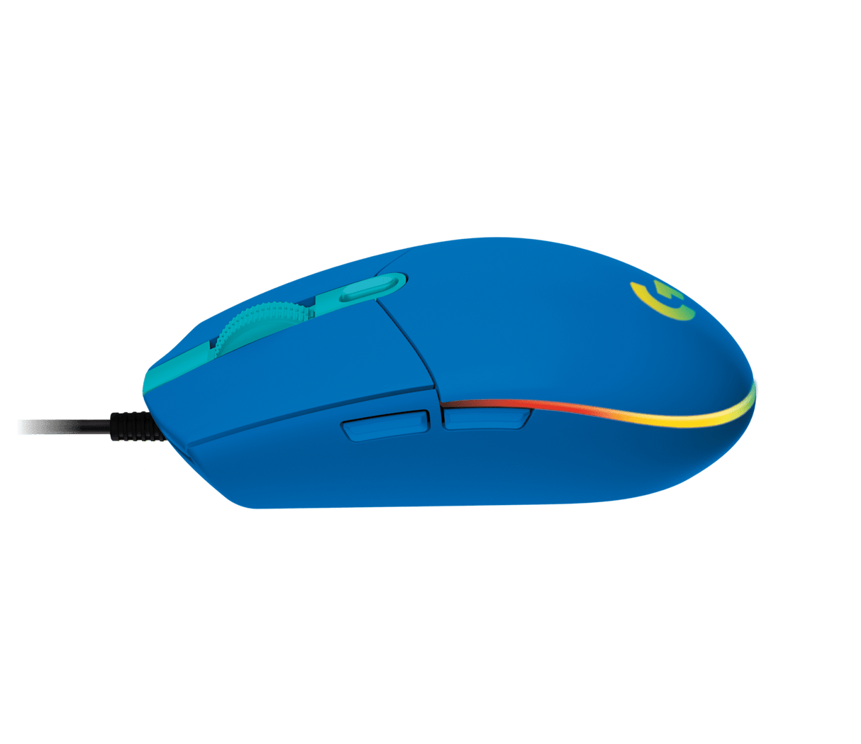 Mouse Gaming Logitech G203 LIGHTSYNC – 6 Botones Azul (910-005791)
