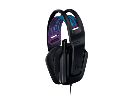 Auriculares Gaming Cableados Logitech G G335 / 3.5 mm / Micrófono / Negros