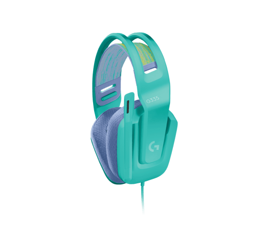 Auriculares Gaming Cableados Logitech G G335 Menta