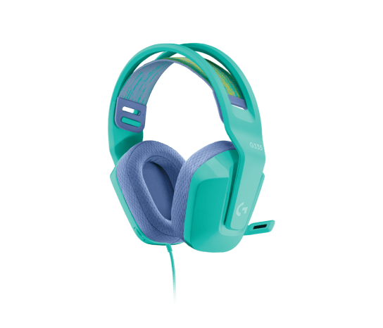 Auriculares Gaming Cableados Logitech G G335 Menta