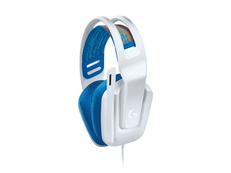 Auriculares Logitech G335 – Gaming Cableados, 3,5 mm, Certificado Discord, Blancos