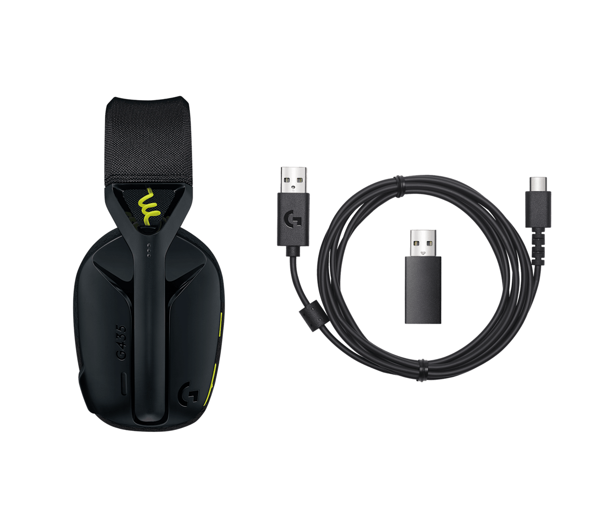 Auriculares Logitech G435 LIGHTSPEED – Gaming Inalámbrico, Bluetooth®, 18 horas, Negros